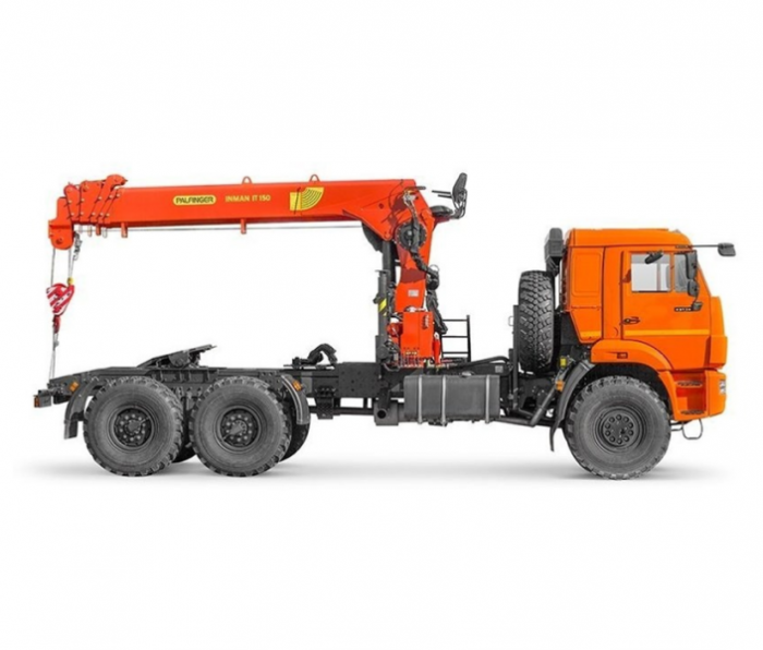 Седельные тягачи с КМУ