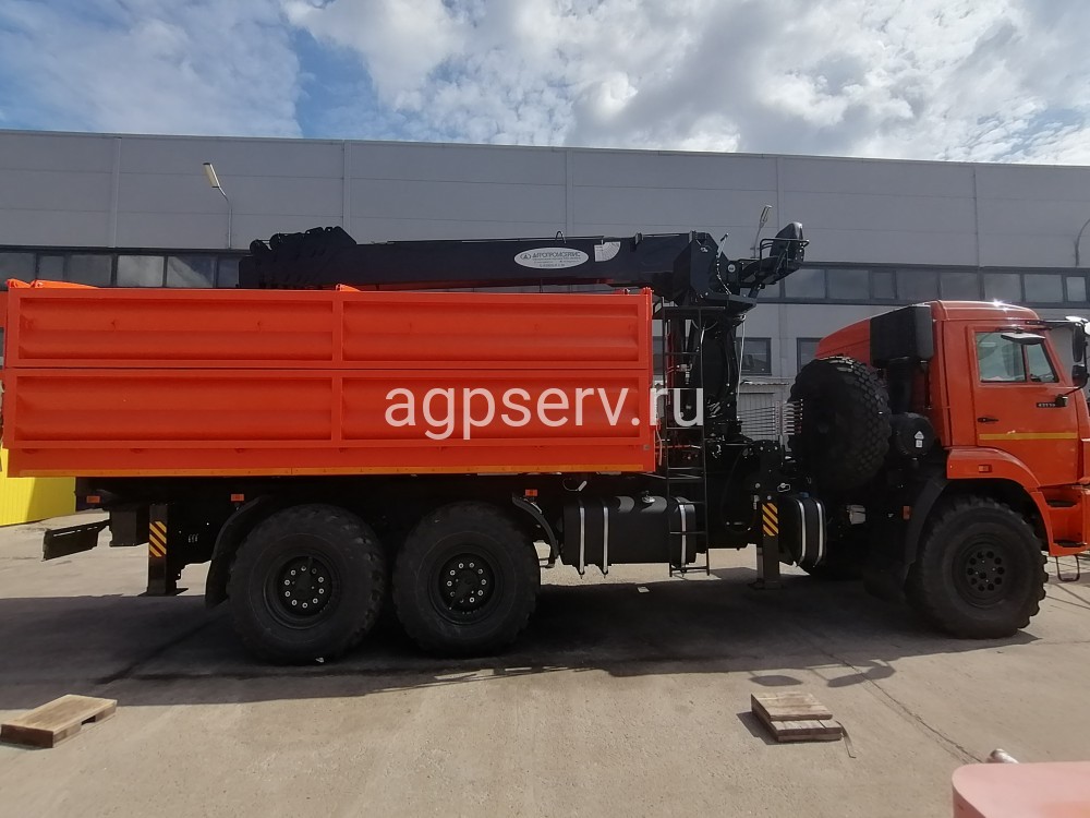 Автомобиль -самосвал 438244-02 на шасси КАМАЗ 43118-73094-50 с КМУ ZTON 876M